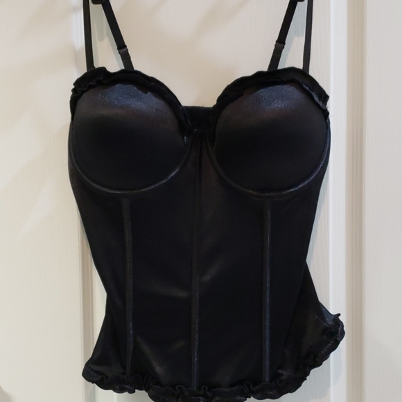 Spirit Other - NWT black ruffled corset